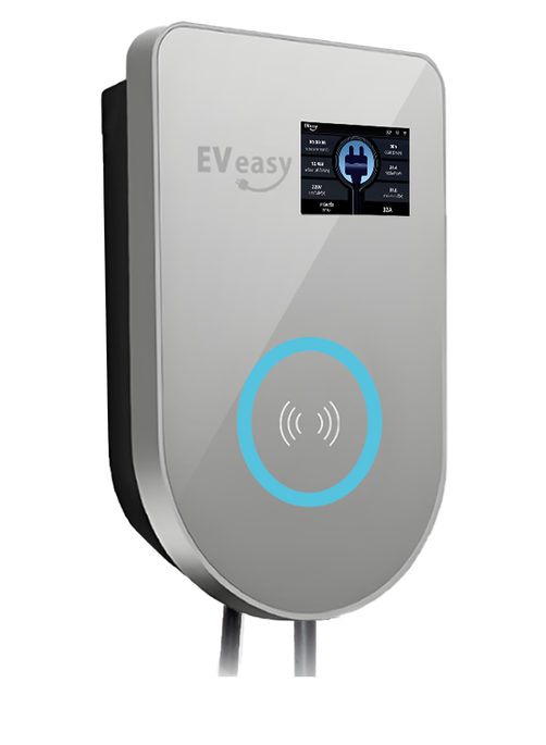 EV Easy Wall Charger U Model Silver — ติดตั้งมาตรฐานสากล