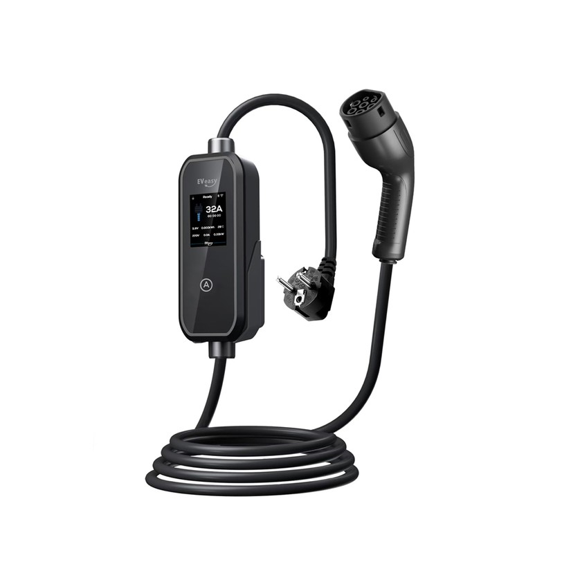 EV Easy Portable Charger V2 32A พร้อมสาย Type 2